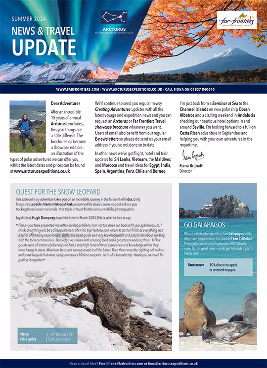 Summer 2024 News & Travel Update